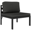 vidaXL Garden Lounge Set Anthracite - 4 of 4