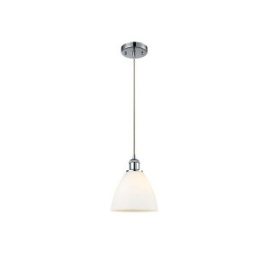 Innovations Lighting Bristol Glass 1 - Light Pendant in  Polished Chrome - 1 of 1