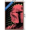 Trends International Star Wars: The Mandalorian: Grogu Street - Mando Framed Wall Poster Prints - 3 of 4