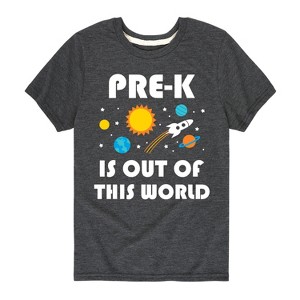 Boys' - Instant Message - Out Of This World Pre K Short Sleeve Graphic T-Shirt - 1 of 4
