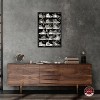 Notoriart Black and White Sneaker Collection Wall Art Framed - 2 of 4