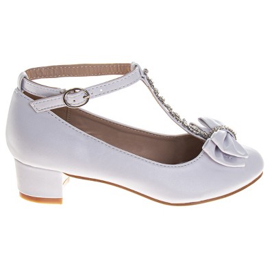 Badgley Mischka Dress Shoes Girls - Elegant Sparkle Formal Occasion Fashion Forward Comfort Fit (Little Kid – Big Kid)