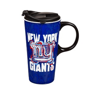 New York Giants, Travel Latte, Justin Patten Logo - 1 of 2