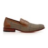 Ferro Aldo Mens Sidney MFA19371 Classic Plaid Penny Loafer Dress Shoes - 2 of 4
