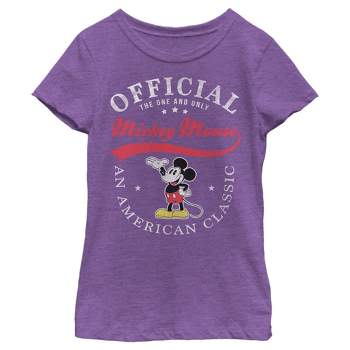 Girl's Disney Mickey Mouse Official One & Only T-Shirt