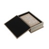 Gulches Set of 2 Decorative Book Boxes with Soft Multi-Colored Floral Motifs(Large: 7"x3"x10.5", Small: 5"x2"x8.5") - 4 of 4