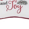 C&F Home 10" x 10" Tidings of Comfort & Joy Christmas Pillow - 3 of 4
