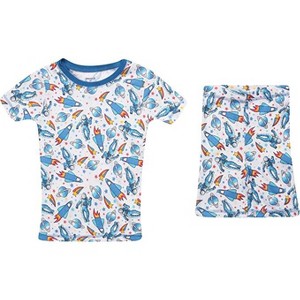 PRINCE OF SLEEP Boys' Short Sleeve Cotton Pajama Sets - 1 of 1