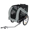 Lyngins All-Terrain 100LBS Pet Bike Trailer, Foldable Dog Stroller with Weatherproof Oxford Fabric, Pet Stroller for Cycling, Jogging, Camping - 4 of 4
