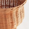 Plum & Post Chesapeake Natural Rattan Footed Urn Wide - 4 of 4