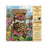 Sunsout Birds at the Wishing Well 1000 pc   Jigsaw Puzzle 35157 - 3 of 4