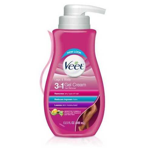 Veet Aloe Vera Legs Body Hair Remover Gel Cream 13 5 Fl Oz