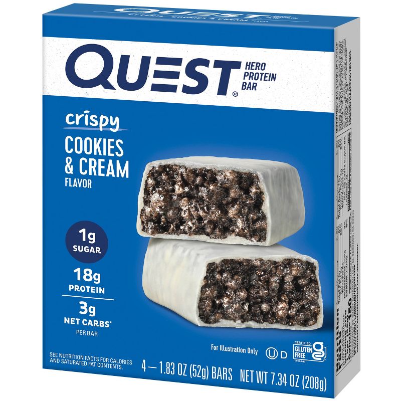 Quest Nutrition Hero Protein Bar - Crispy Cookies & Cream, 4 of 9