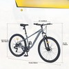 Infurnic Bicycles, 29 Inch Mountain Bike for Women and Men, 8 Speed Mountain Bike, Blue, 70.8"*27.1"*41.7" - 2 of 4