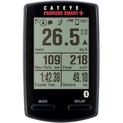 Photo 1 of CatEye Padrone Smart + Cycling Computer- CC-SC100B - Black