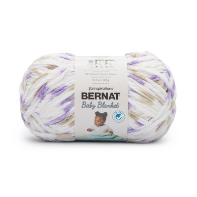 Bernat Baby Blanket Big Ball Yarn 24 Pack-Little Lilac Dove