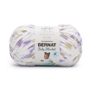 Bernat Baby Blanket Big Ball Yarn 24 Pack-Little Lilac Dove - 1 of 4