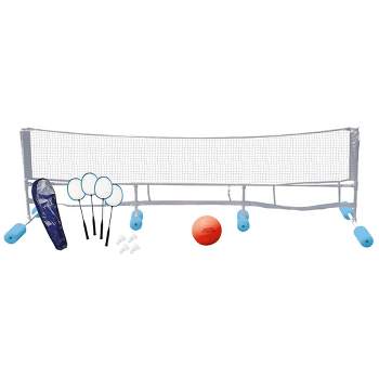 Poolmaster Floating Volleyball and Badminton Pool Game