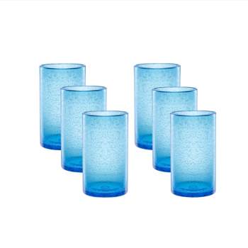Artland Iris Highball Glass, Set of 6, 17 oz