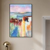 Art Remedy Happy Sunny Day Colorful Abstract Wall Art Framed - 2 of 4