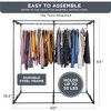 Hold N' Storage - Portable Wardrobe Closet with Metal Hanging Rod - 4 of 4