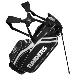 NFL Las Vegas Raiders Team Effort Caddie Golf Bag - 1 of 3