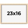 PosterPalooza | Classic Modern Yellow Picture Frame - UV Acrylic, Backing Board, Hanging Hardware Included - 2 of 4