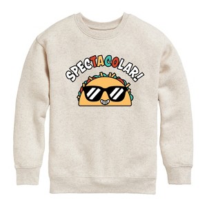 Boys' - Instant Message - Spectacolar Graphic Long Sleeve Fleece Sweatshirt - 1 of 4