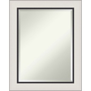 Amanti Art Ellie Beveled Framed Bathroom Vanity Wall Mirror - 1 of 4