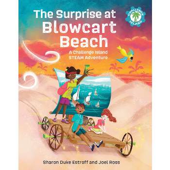 The Surprise at Blowcart Beach - (Challenge Island) by  Sharon Duke Estroff & Joel Ross (Paperback)