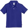 City Threads Boys Soft Cotton Jersey 2-Button Short Sleeve Polo Shirt - USA-Made - 3 of 4