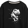 Boys' - Instant Message - Dinosaur Long Sleeve Graphic T-Shirt - 2 of 4
