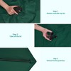 Sonkuki 7.5 ft Outdoor Patio Market Umbrella w/ Crank, Push Button Tilt,  UV-Resistant Canopy - 4 of 4