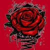 Men's Design By Humans Rugged Rose By Adamzworld T-Shirt - 2 of 4