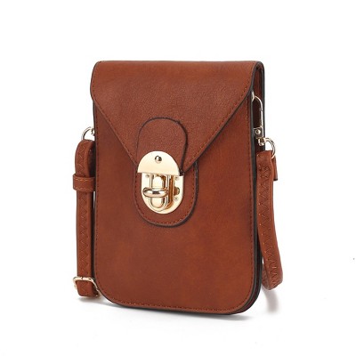 MKF Collection Kianna Medium Phone Crossbody Women's Vegan Leather Handbag by Mia K