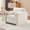 Comfy Sofa Couch,Modern Upholstered Chenille Fabric Sofa,Comfortable And Durable-Maison Boucle - 3 of 4