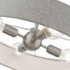 Livex Lighting Elmhurst 4 - Light Pendant in  Brushed Nickel/Shiny White - 3 of 4