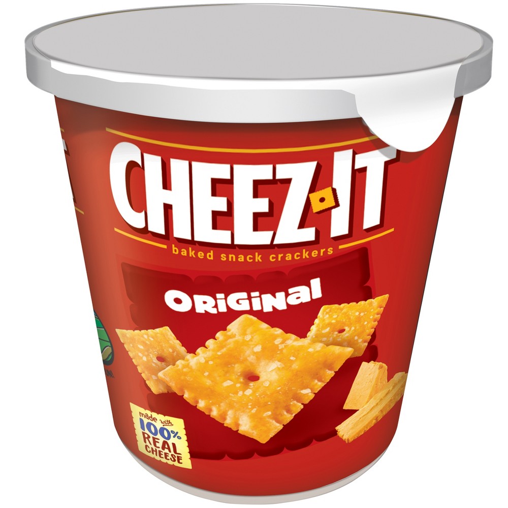 UPC 024100574674 product image for Cheez-It Cheddar Baked Snack Crackers Mini Cup 2.6 oz | upcitemdb.com