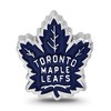 Black Bow Jewelry Sterling Silver Toronto Maple Leafs NHL Bead Charm - 4 of 4