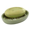 Avanti Linens Stratford Green Soap Dish - image 2 of 3