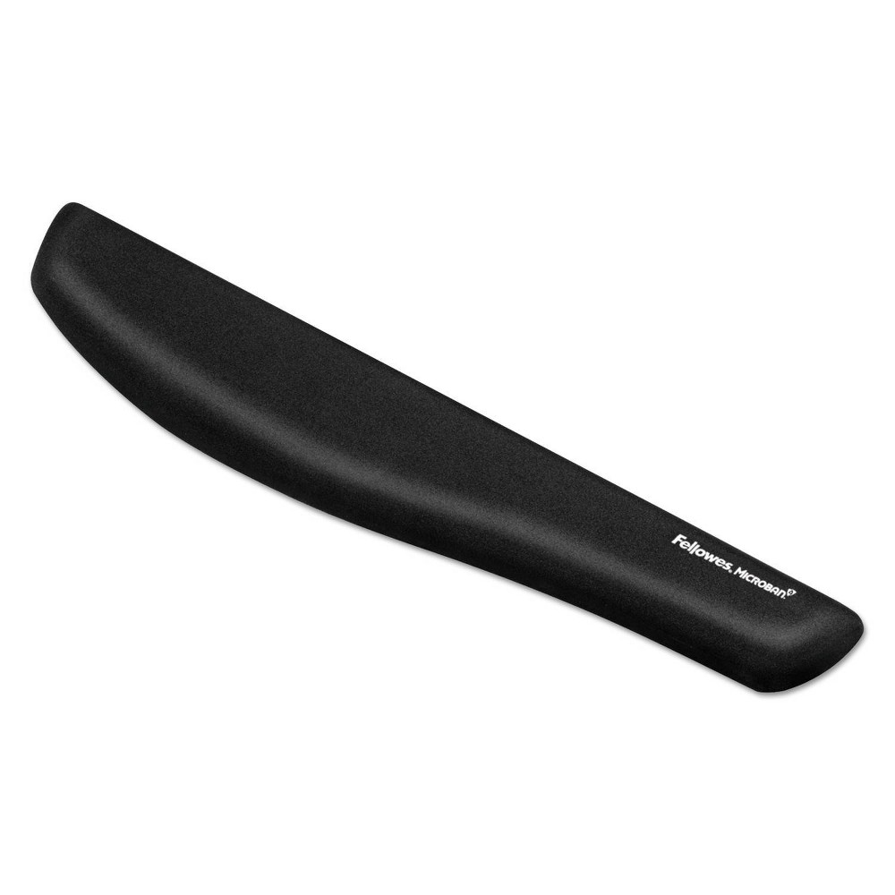 Fellowes PlushTouch Keyboard Wrist Rest - Black