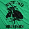Mens Fun Summer Tees Hot Funny Pool Beach Ocean Swimming T Shirts for Guys - Crazy Dog Men's T Shirt For Summer Vacation - 2 of 4