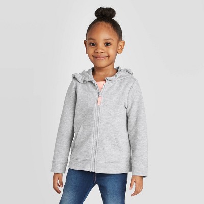 toddler girl zip hoodie