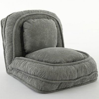 SEVOBAL Human Dog Bed Lazy Sofa Couch 5 Adjustable Position Sit Sleep Bed Fold Put In Bedroom Living Room Space Saving, Gray, 37.79"*36.61"*6.69"