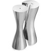 Nambe Hug Metal Alloy Salt & Pepper Shakers, Salt Sugar Spice Pepper Seasoning Bottle for Table, RV, Camp, BBQ,6 Inch - 2 of 4