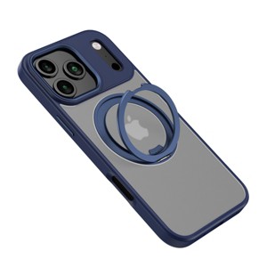 HTUTWOO iPhone 17/Pro/Pro Max/Air Magnetic Case with 360 Rotatable Ring Stand, Compatible with MagSafe Car Phone Mount - 1 of 4