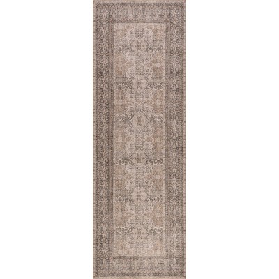 Nuloom Hillstone Collection Else Traditional Vintage Medallion Area Rug