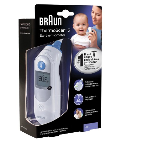 Image result for Braun ThermoScan Ear Thermometer with ExacTemp Technology