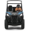 Can-Am Maverick Trail DPS 1000 Blue and Black with Driver Figure 1/32 Diecast Model by BRP Models - 4 of 4