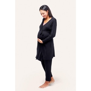 NOM Maternity Second Skin Robe - 1 of 4